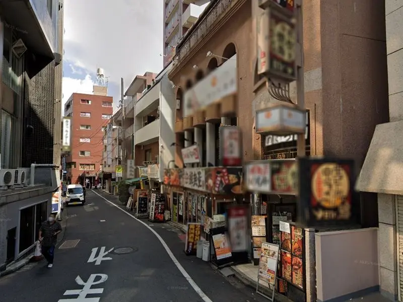 焼肉屋の居抜き物件の外観