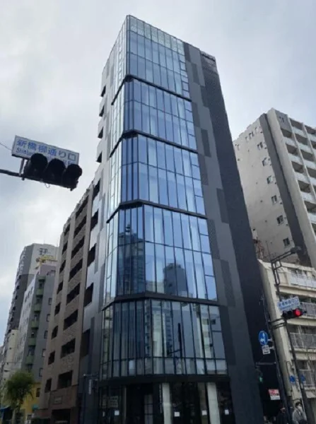 新橋のスケルトン物件の外観