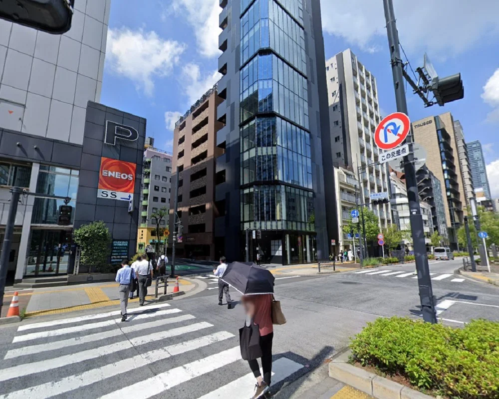 貸店舗(スケルトン)の外観