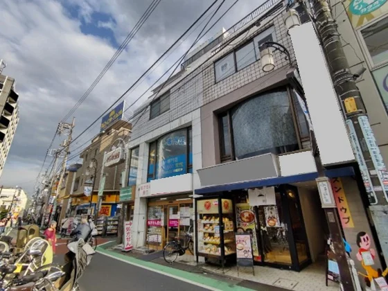 富士見台のダイニングバー居抜きの外観