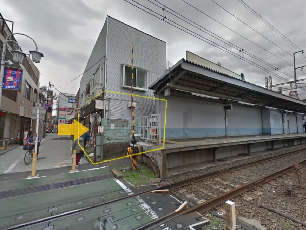 貸店舗(事務所仕様)の外観