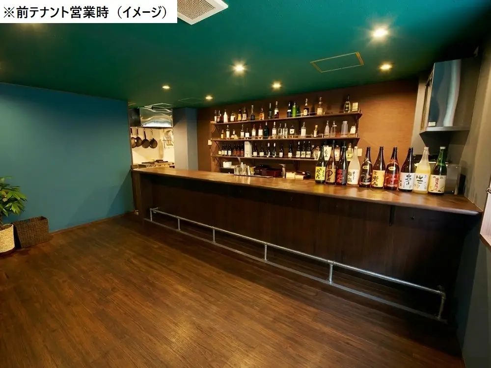 ダイニングバーの居抜き物件の内装