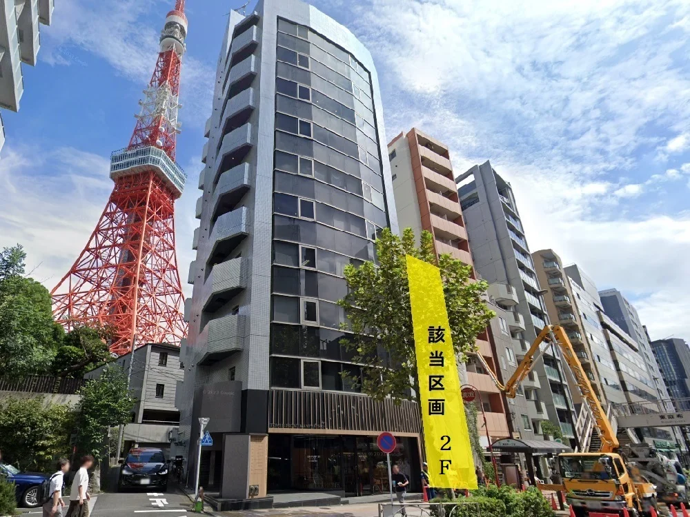 貸店舗(スケルトン)の外観