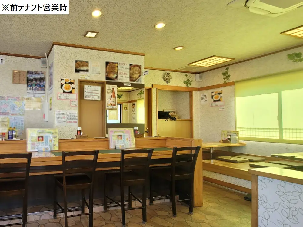 六町の居抜き店舗の内装