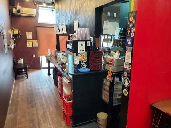 蓮田の居抜き店舗の内装