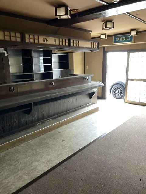 八広の居抜き店舗の内装