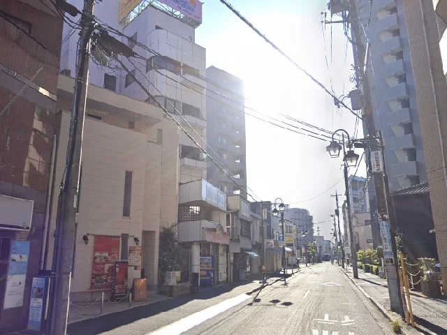 貸店舗(スケルトン)の外観