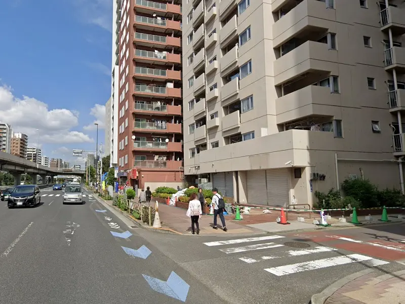 大森海岸の中華料理居抜きの外観