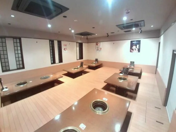 焼肉屋の居抜き物件の内装