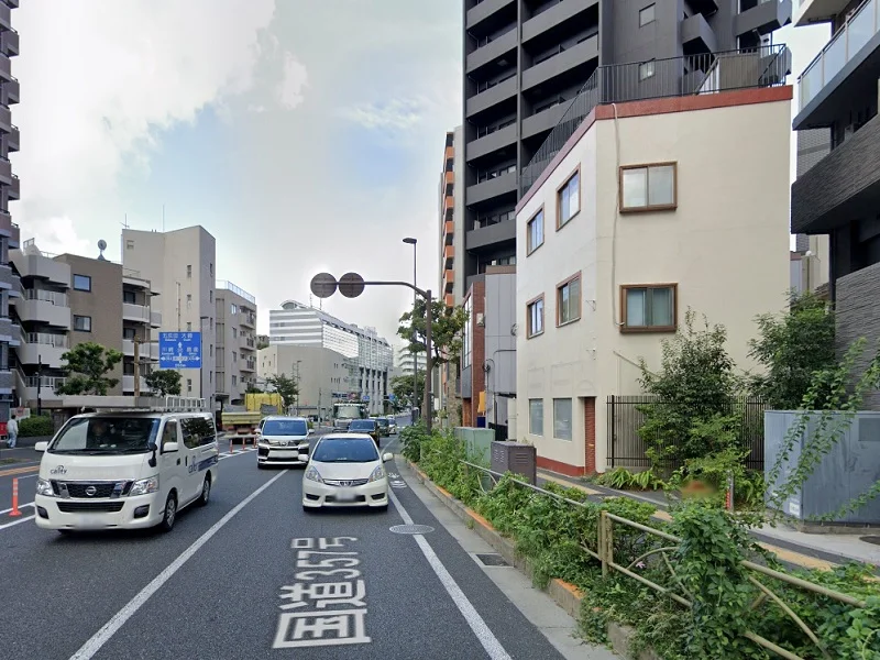 新馬場のスケルトン物件の外観