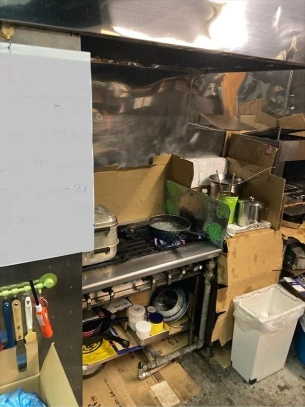 東十条の居抜き店舗の厨房