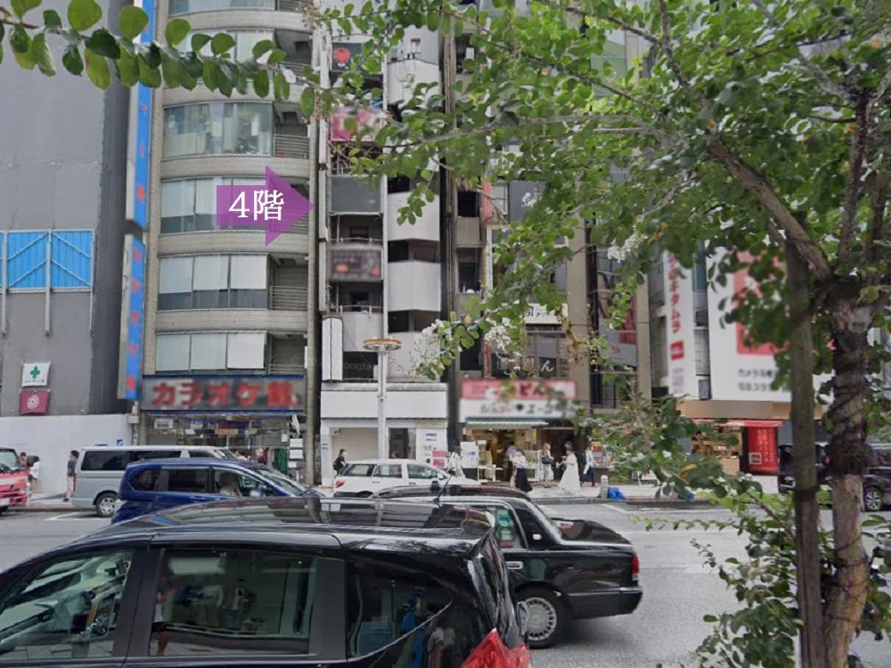 渋谷のエステ居抜きの外観