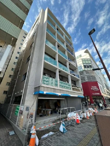 貸店舗(スケルトン)の外観