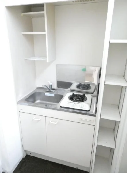 等々力のスケルトン物件の厨房