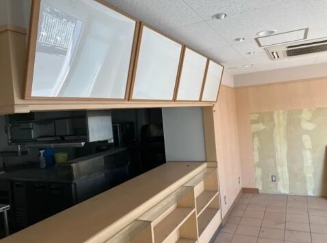 鐘ヶ淵のテイクアウト居抜きの内装