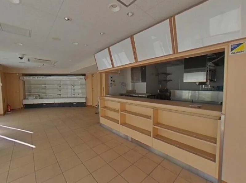 鐘ヶ淵の居抜き店舗の内装