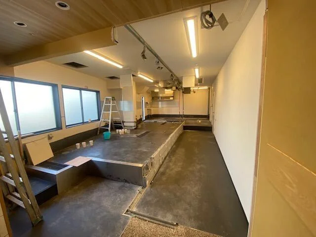 下丸子のテイクアウト居抜きの内装