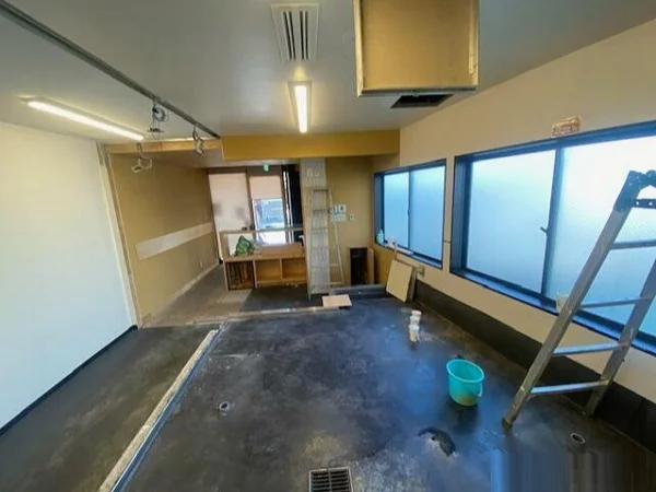 下丸子のテイクアウト居抜きの内装