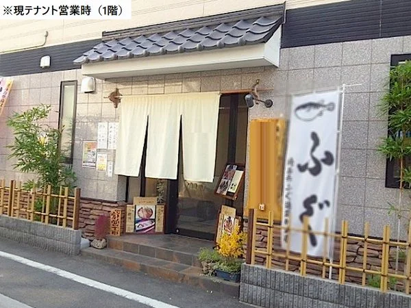 武里の居抜き店舗のエントランス
