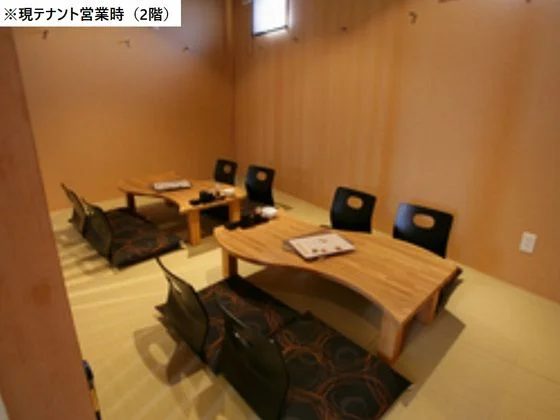 武里の居抜き店舗の内装