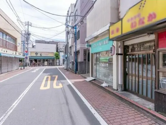 矢口渡の居抜き店舗の外観