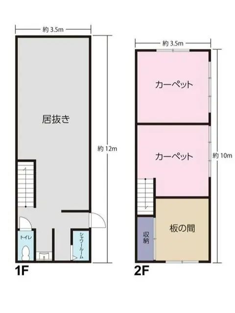 矢口渡のその他居抜きの平面図