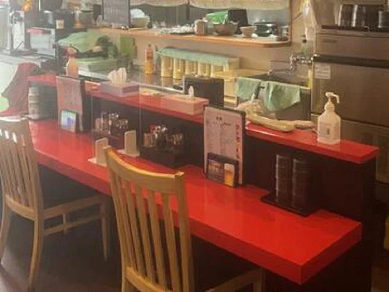 坂戸の中華料理居抜きの内装