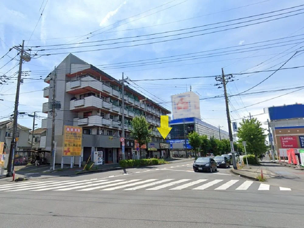 坂戸の中華料理居抜きの外観