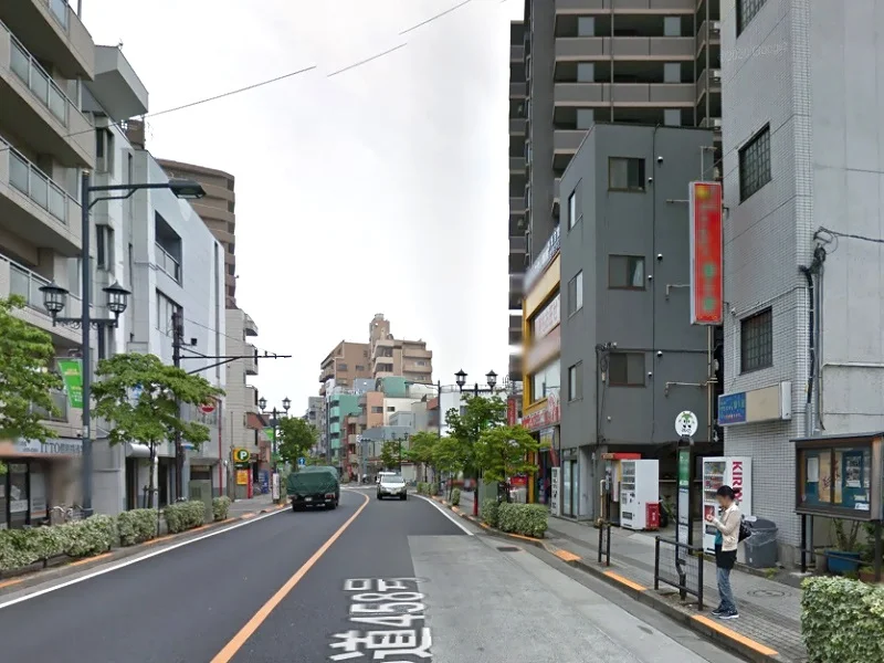 小台のスケルトン店舗物件の外観