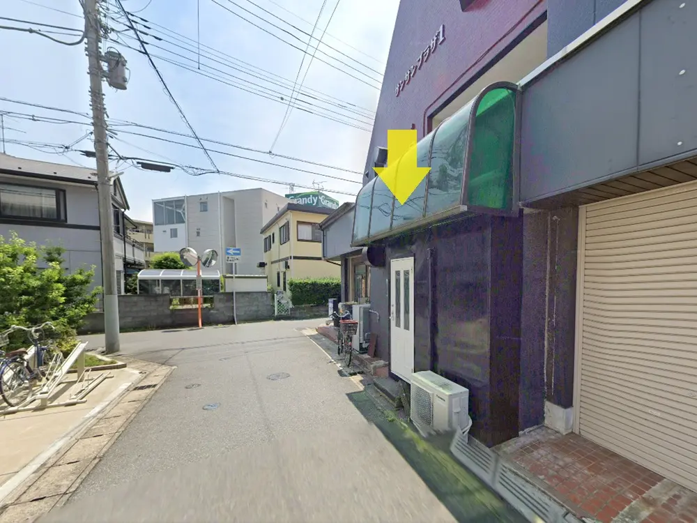 カフェ・喫茶店の居抜き物件の外観