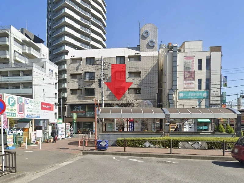 つつじヶ丘のスケルトン物件の外観