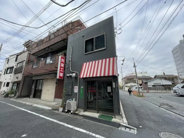 要町のスケルトン店舗物件の外観