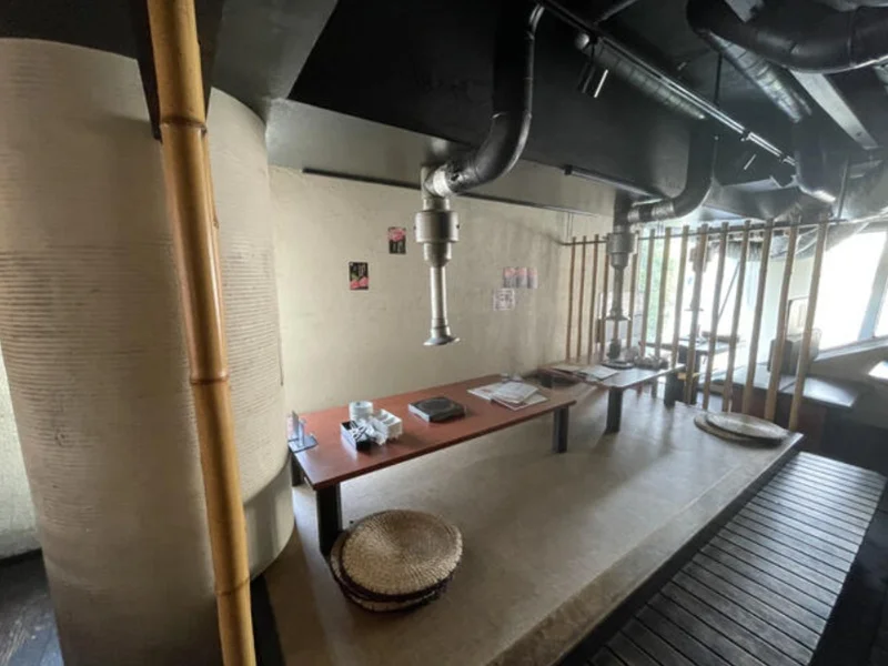 焼肉屋の居抜き物件の内装