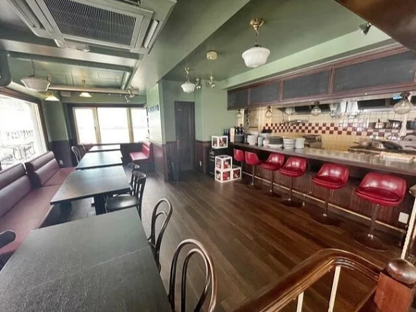 代官山の居抜き店舗の内装