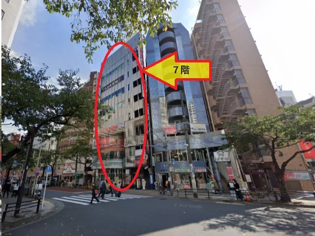 日暮里の事務所仕様物件の外観