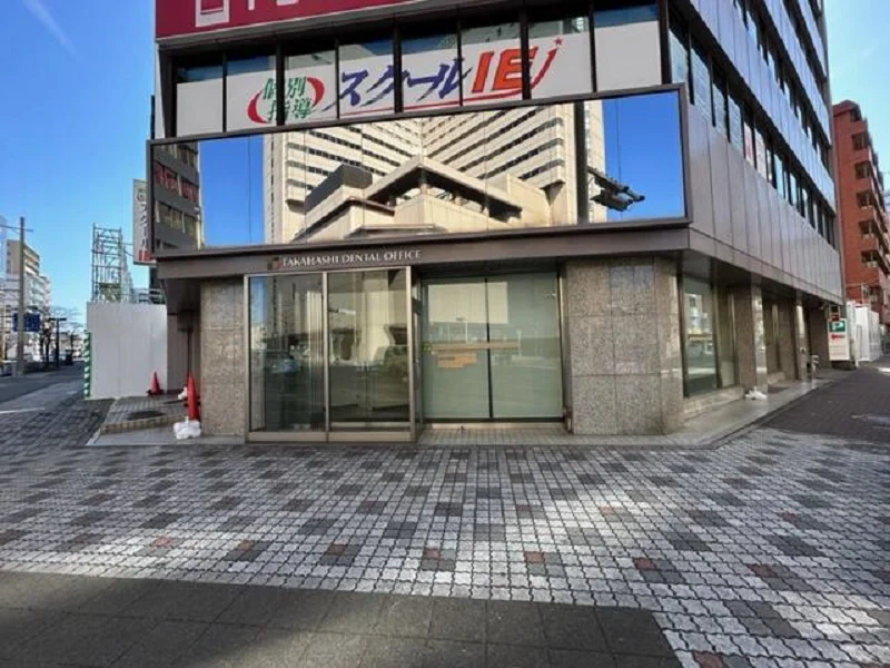 貸店舗(事務所仕様)の外観