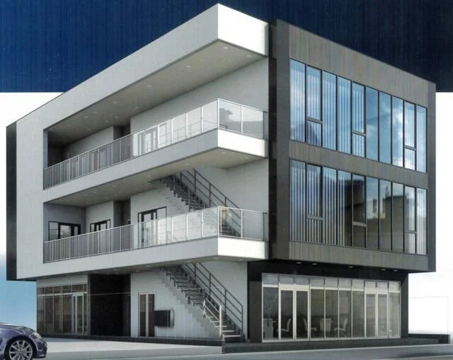 貸店舗(スケルトン)の外観