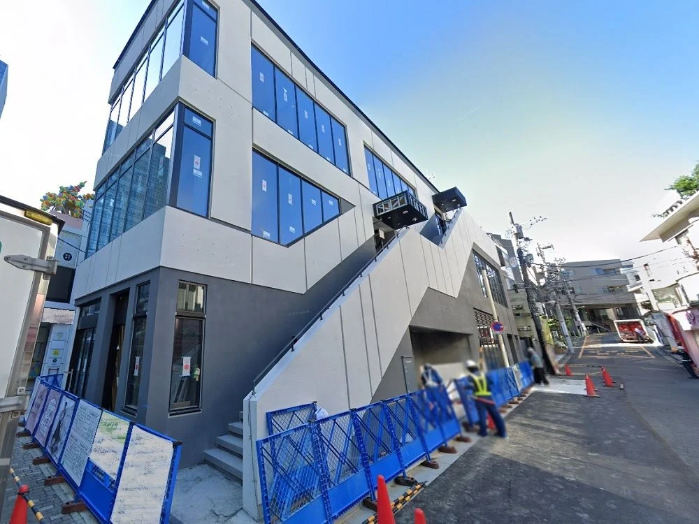 原宿のスケルトン物件の外観