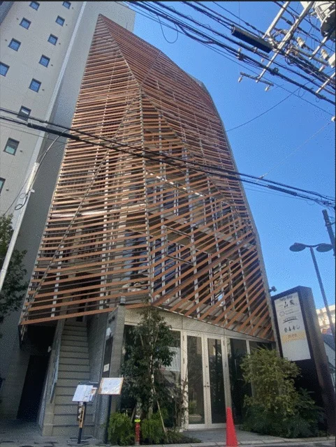 貸店舗(スケルトン)の外観