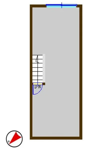 貸店舗(スケルトン)の平面図