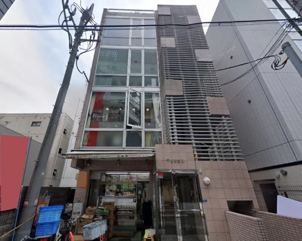 渋谷の事務所仕様店舗物件の外観