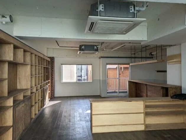 渋谷の事務所仕様物件の内装