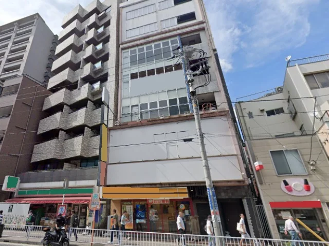 桜木町のスケルトン店舗物件の外観