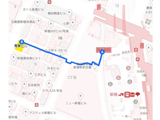 貸店舗(スケルトン)の周辺