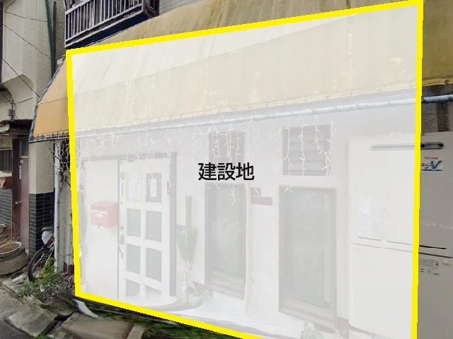 阪東橋のスケルトン物件の外観