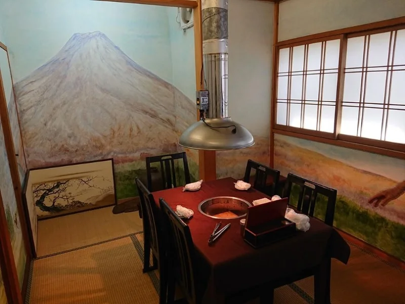 焼肉屋の居抜き物件の内装