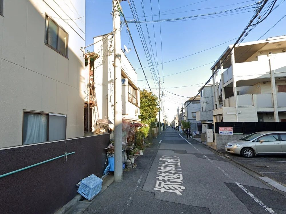 蕨の居抜き店舗の外観