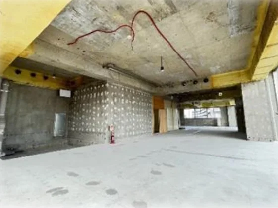 ふじみ野のスケルトン店舗物件の内装