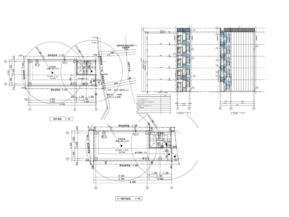 日吉のスケルトン物件の平面図