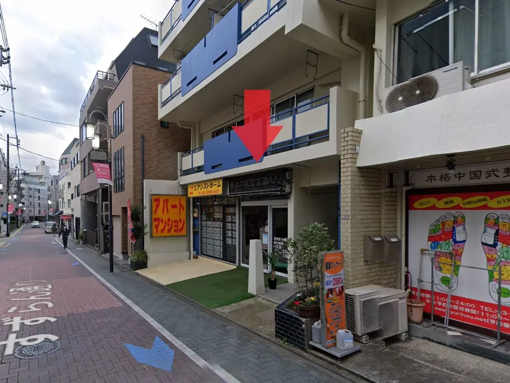 貸店舗(事務所仕様)のエントランス